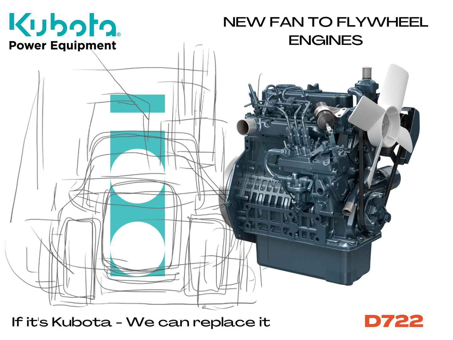 KUBOTA D722