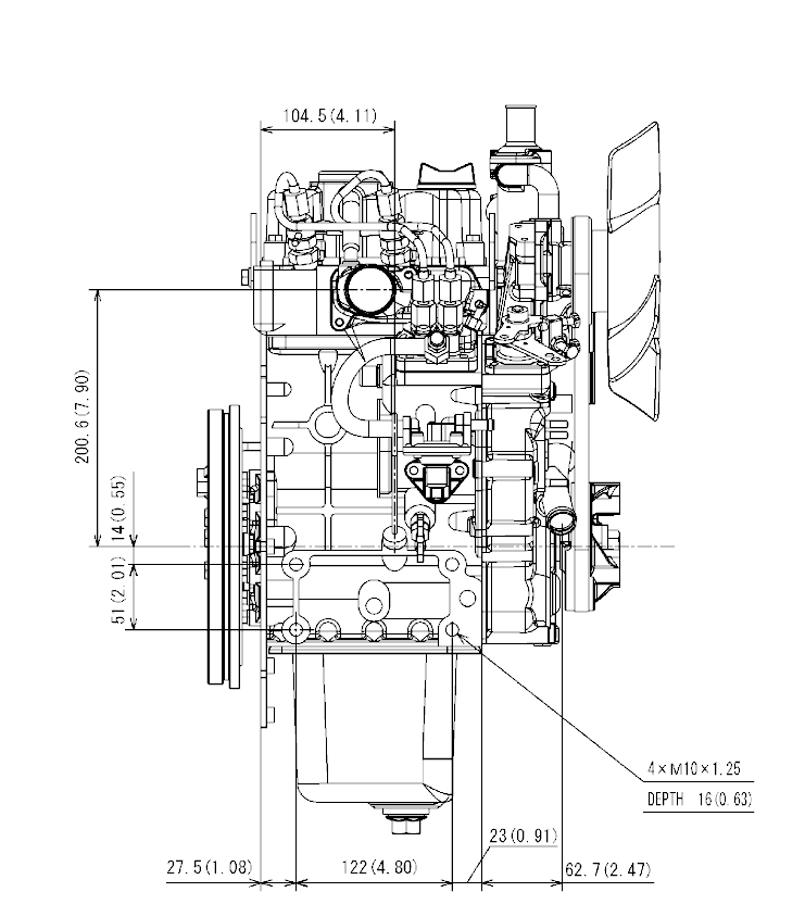 KUBOTA Z482