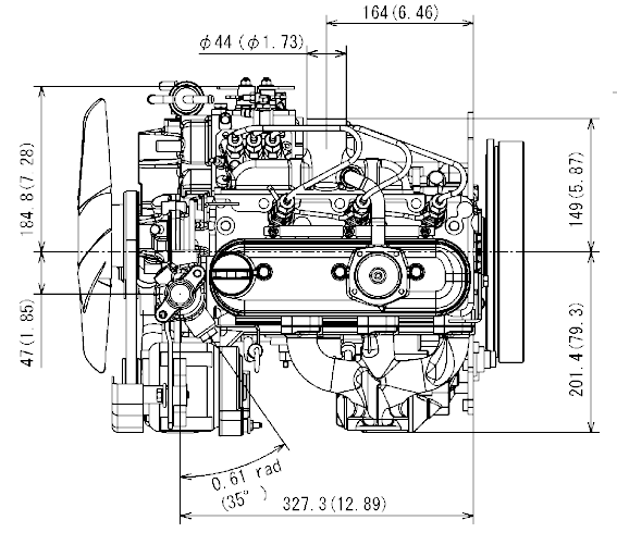 KUBOTA D1105