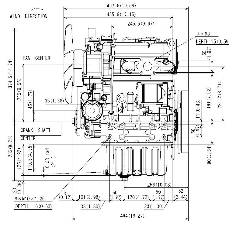 KUBOTA D1105