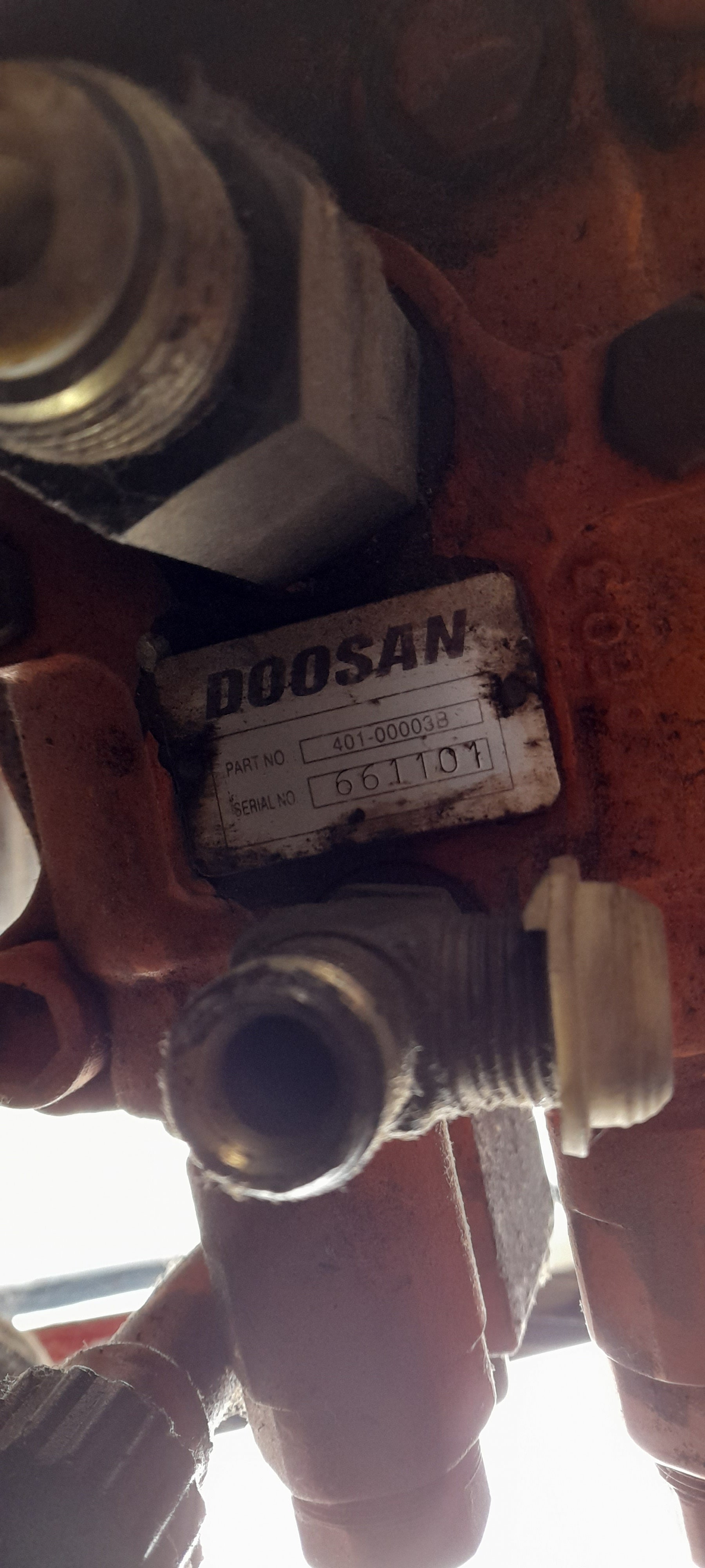 DOOSAN motore idraulico di rotazione