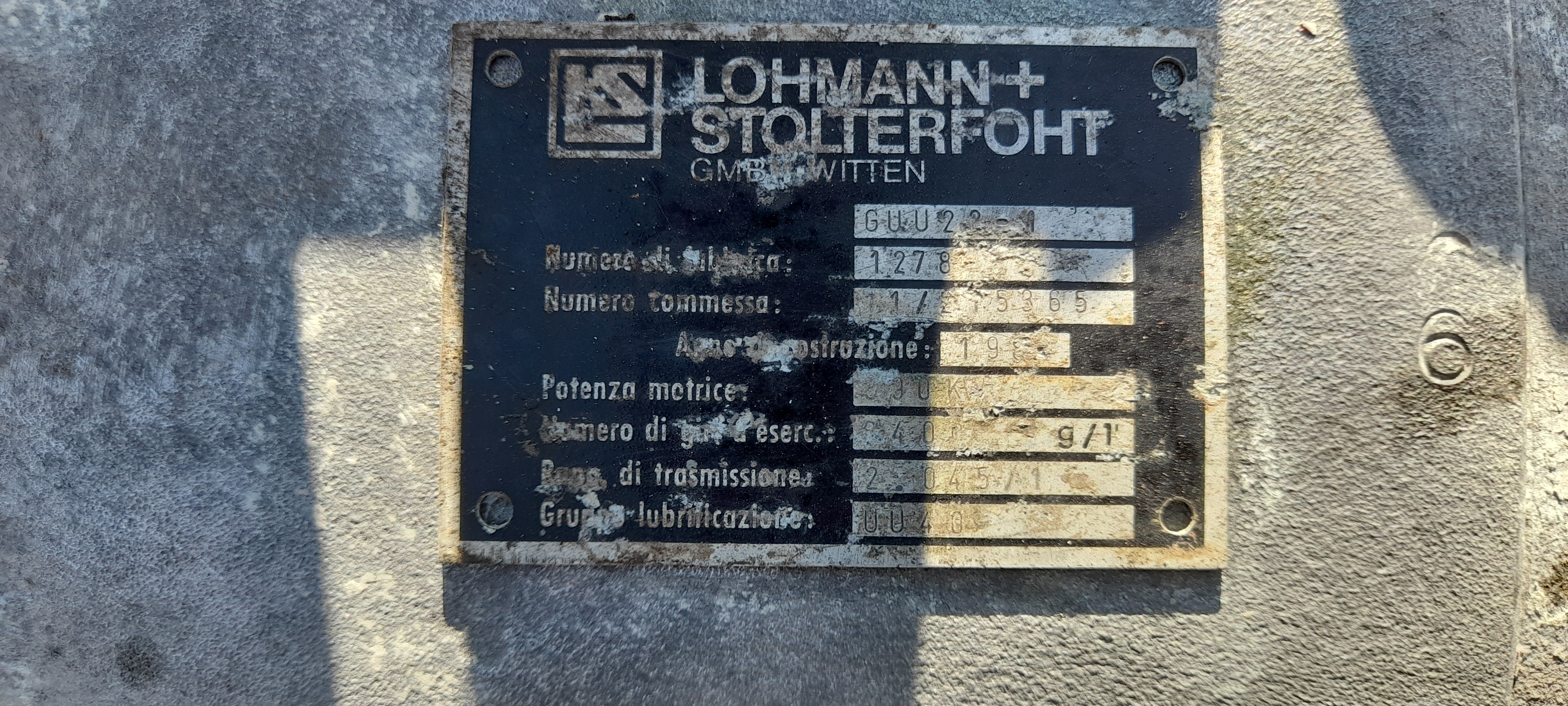 LOHMANN STOLTERFOHT GUU 22-1