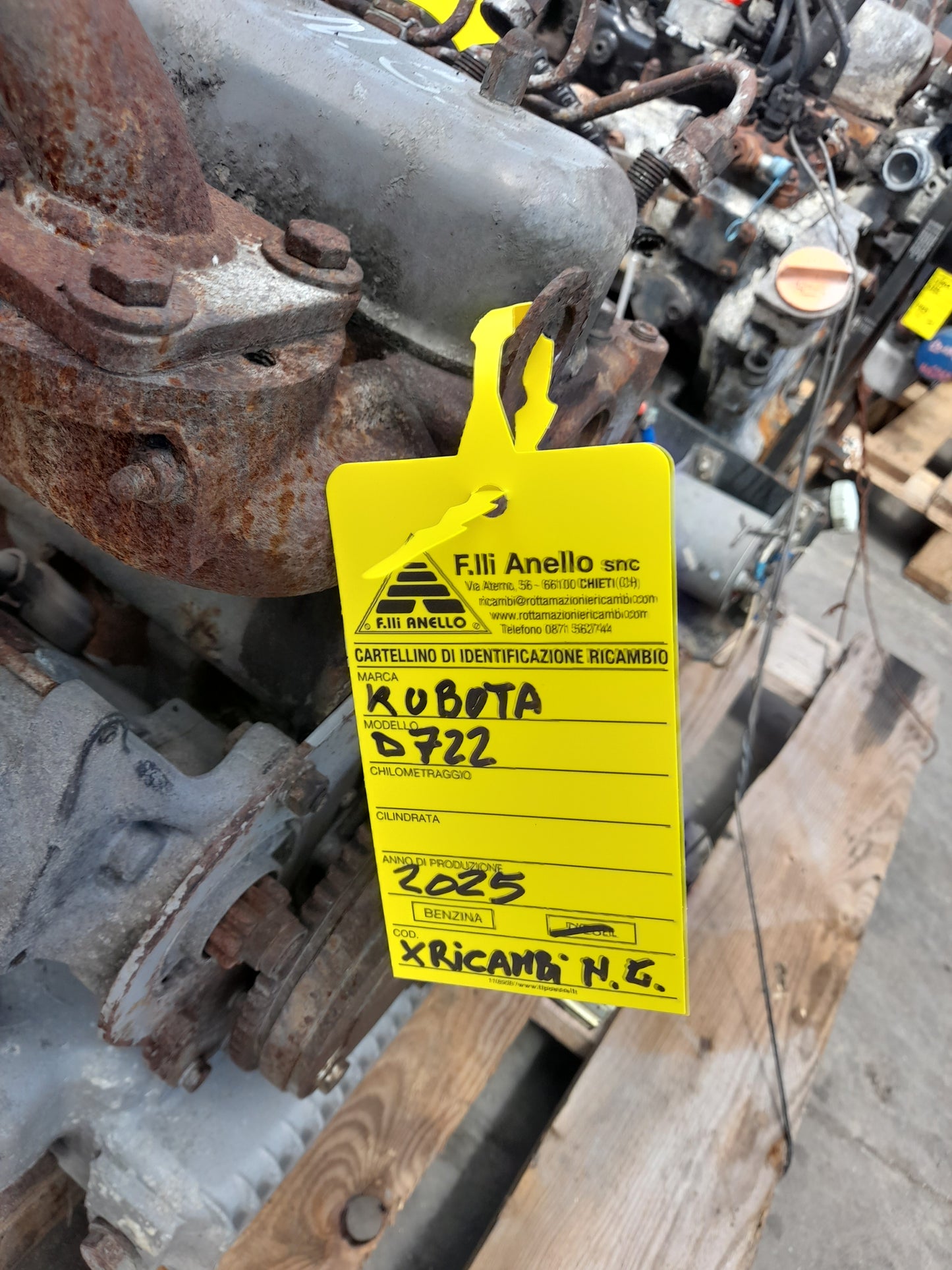 KUBOTA D722