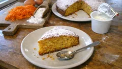 Torta di carote e yogurt senza burro: soffice e umida, pronta in pochi passaggi