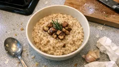Risotto alle castagne cremoso: il trucco della mantecatura per un risultato vellutato