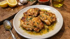 Sovracosce di pollo in friggitrice ad aria: marinatura al limone e miele, dorate e succose