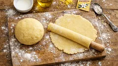 Pasta frolla senza uova con olio e latte: pronta in 10 minuti, friabile e leggera