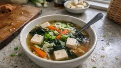 Zuppa di miso con tofu e wakame: il trucco per sciogliere il miso senza bollire