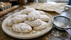 Ricciarelli fatti in casa: morbidi e chiari, il riposo di 12 ore fa la differenza