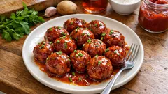 Polpette in salsa agrodolce: la glassa veloce che le rende morbide e irresistibili