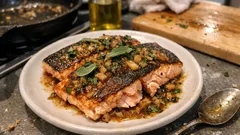 Trota salmonata in padella: il trucco per farla dorata fuori e morbida dentro