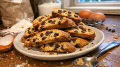 Cantucci al cioccolato fondente: croccanti, profumati e perfetti da inzuppare