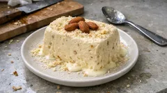 Parfait alle mandorle: il semifreddo cremoso da freezer, pronto da servire