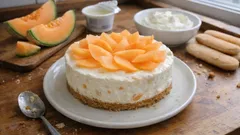 Torta fredda al melone: il dolce senza forno che si prepara in poco tempo