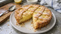 Crostata al limone con crema vellutata: la ricetta che resta compatta in cottura