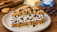 Sbriciolata fredda alla stracciatella: il dolce senza forno che si prepara in anticipo